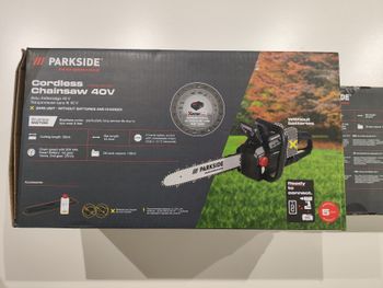 Tronçonneuse sans Fil Parkside Performance PPKSA 40-li B2 40V Brushless Neuve - Sans Batteries