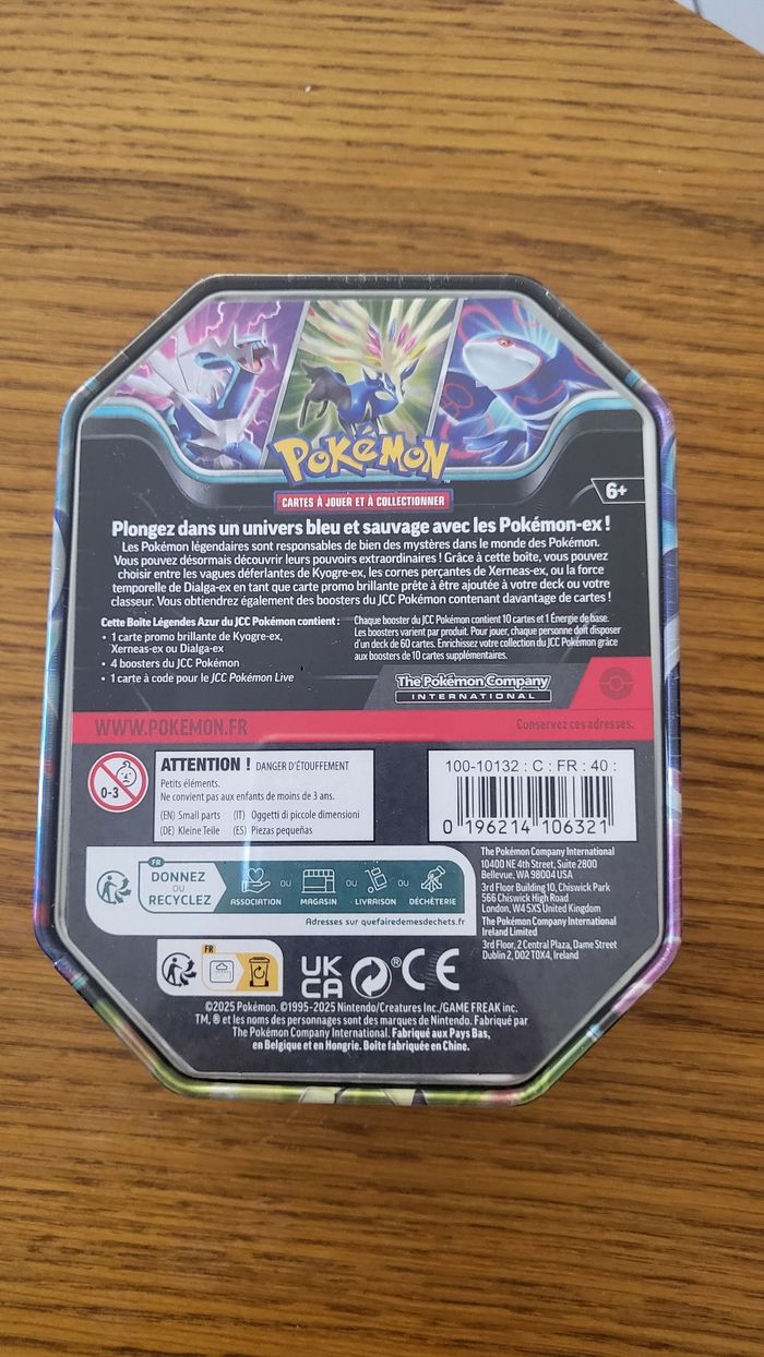 Pokebox Légendes Azur Dialgra - photo numéro 2