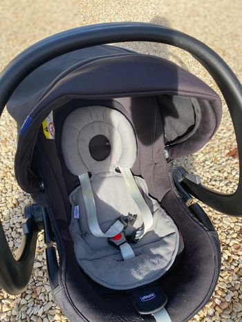 Poussette trio chicco 3 noir