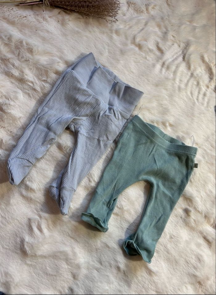 Lot de deux jogging et deux bas, taille 3 mois - photo numéro 3