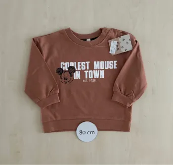 Sweat Mickey 9-12 mois en 80 cm