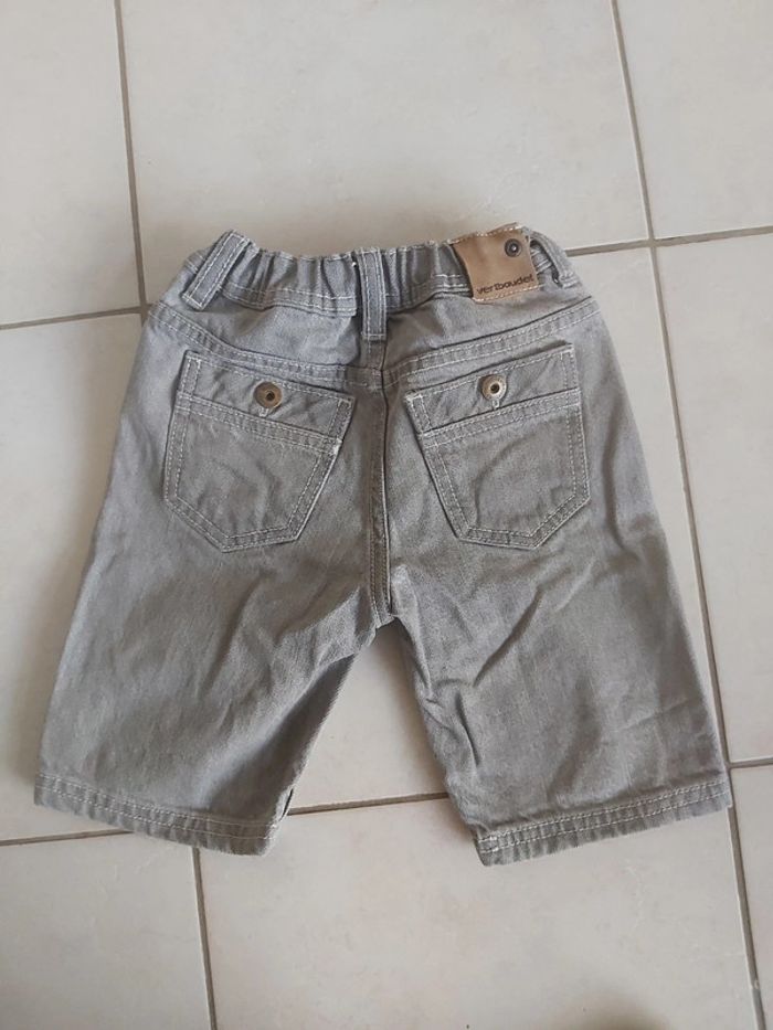 Short en jeans garçon Vertbaudet 3 ans (78) - photo numéro 4