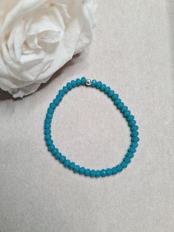 Bracelet bleu turquoise
