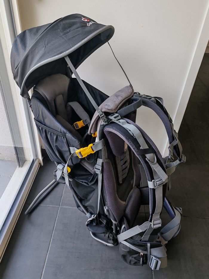 Porte bébé randonnée Deuteur Kid Comfort Plus Version Récente avec Reposes pieds - photo numéro 4