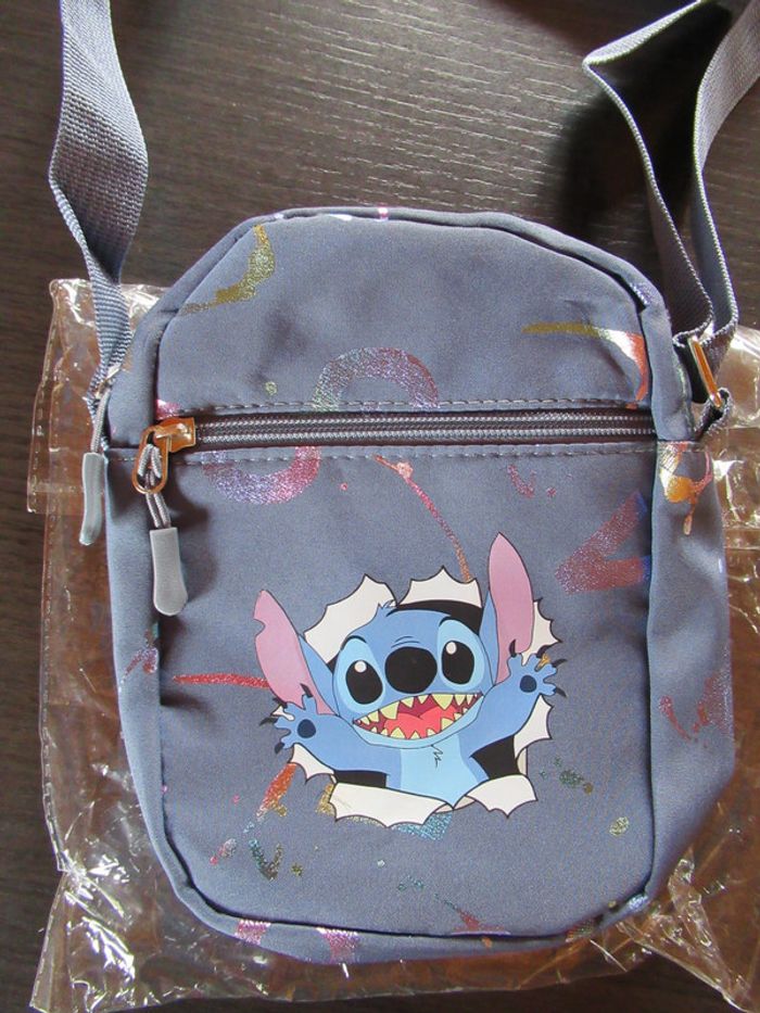 Sac / Sacoche à bandoulière Stitch neuf - photo numéro 2