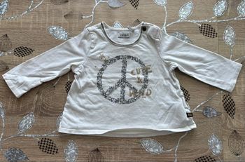 T-shirt bébé IKKS manches longues