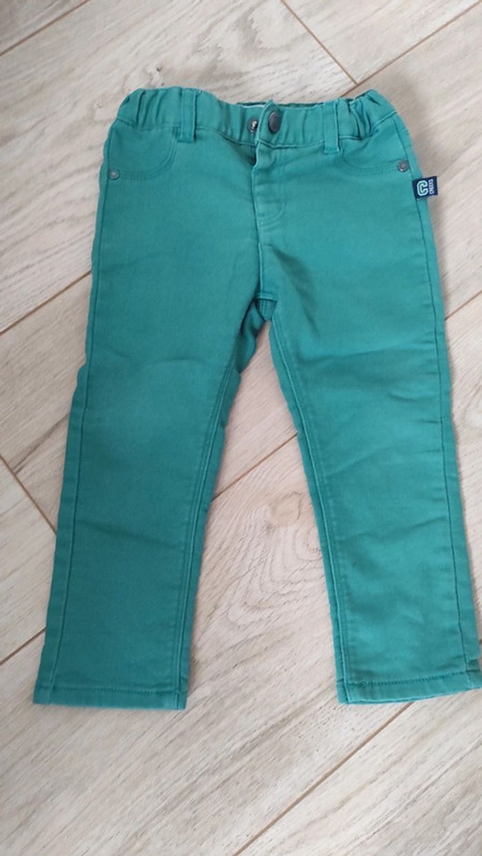 Pantalon toile souple et extensible