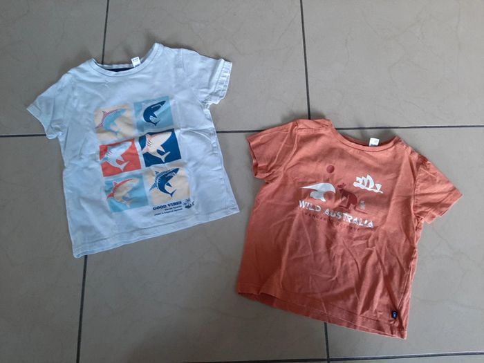 Lot de 2 tee shirts garçon 3 ans