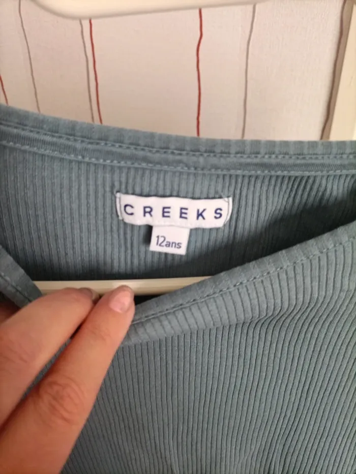Joli t shirt manches longues Creeks 12 ans - photo numéro 4