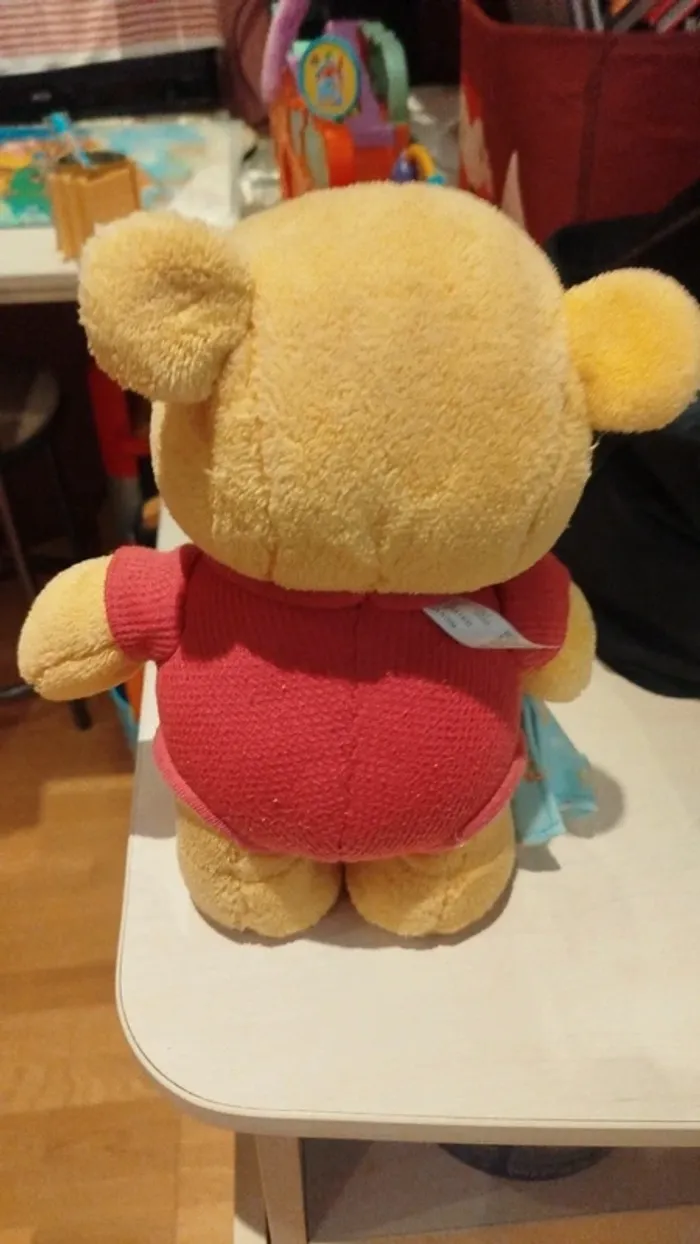 Peluche Disney Fisher price vintage Winnie l'ourson - photo numéro 2