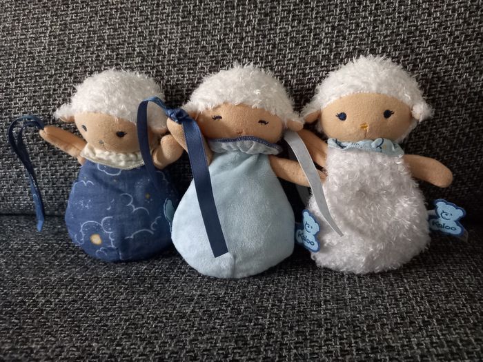 Lot 3 moutons agneau Kaloo