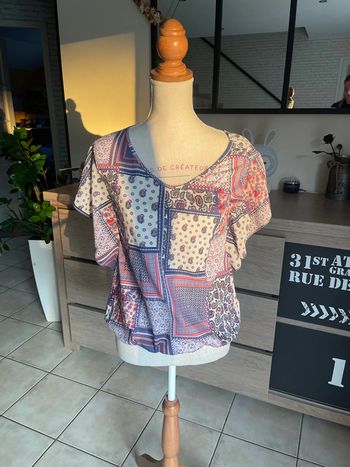 Blouse manche courte