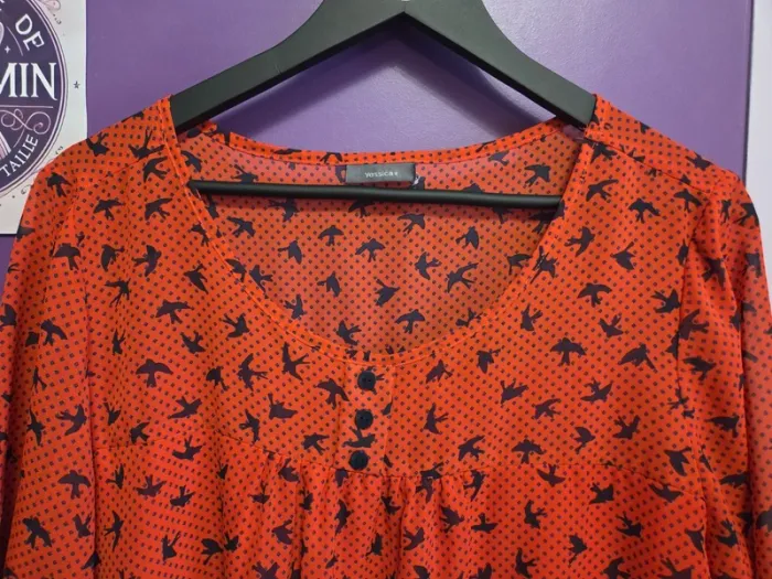 Blouse manches 3/4 fluide T46 Yessica - photo numéro 2