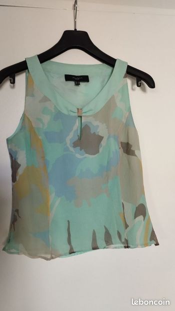 Haut en soie T40 Un Jour Ailleurs