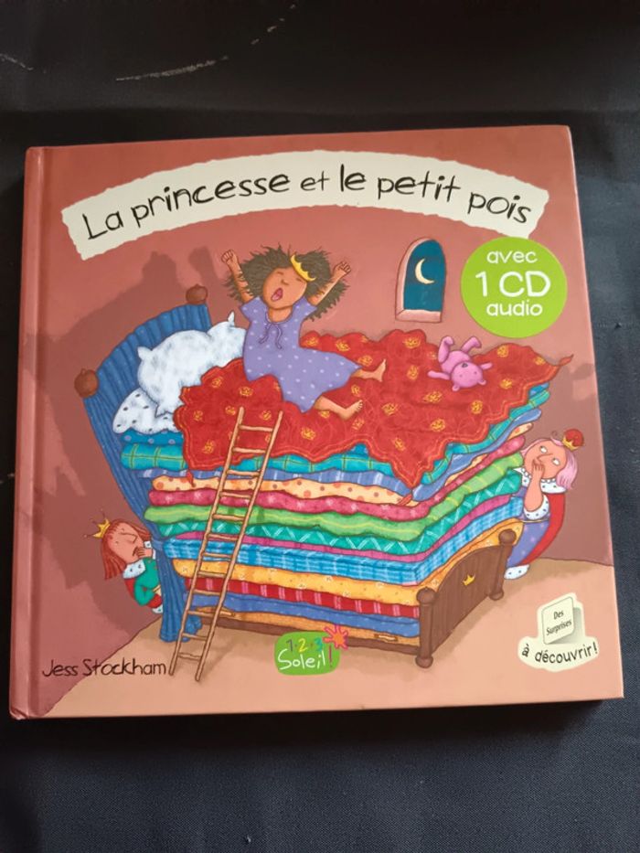 Livre la princesse et le petit pois