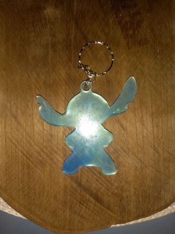 Porte clé stitch bleu clair