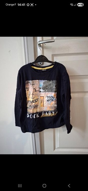 Tee-shirt manches longues 8 ans