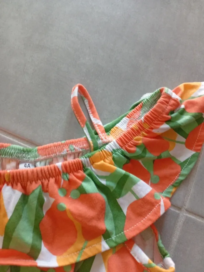 Combishort fleurs - photo numéro 4
