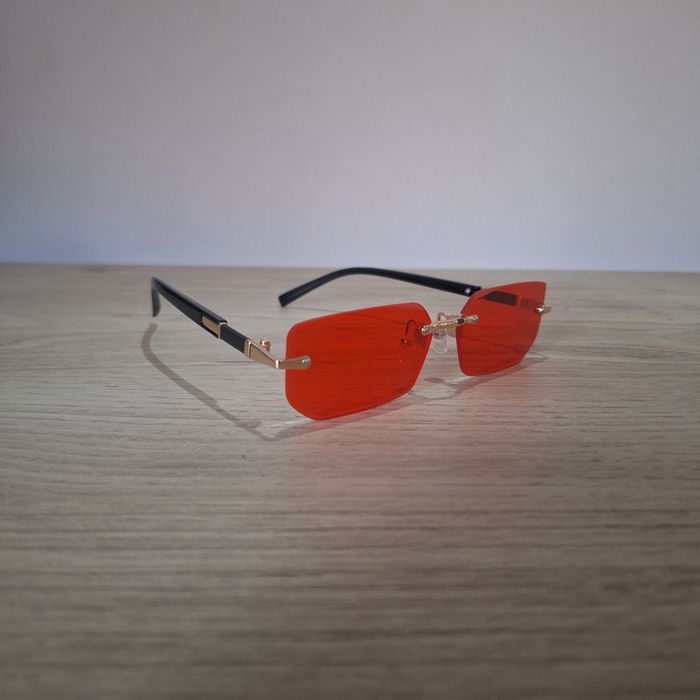 Lunettes de Soleil - Y2K Vintage 90s-2000s - Unisexe Sunglasses - Verres Teintés - photo numéro 3