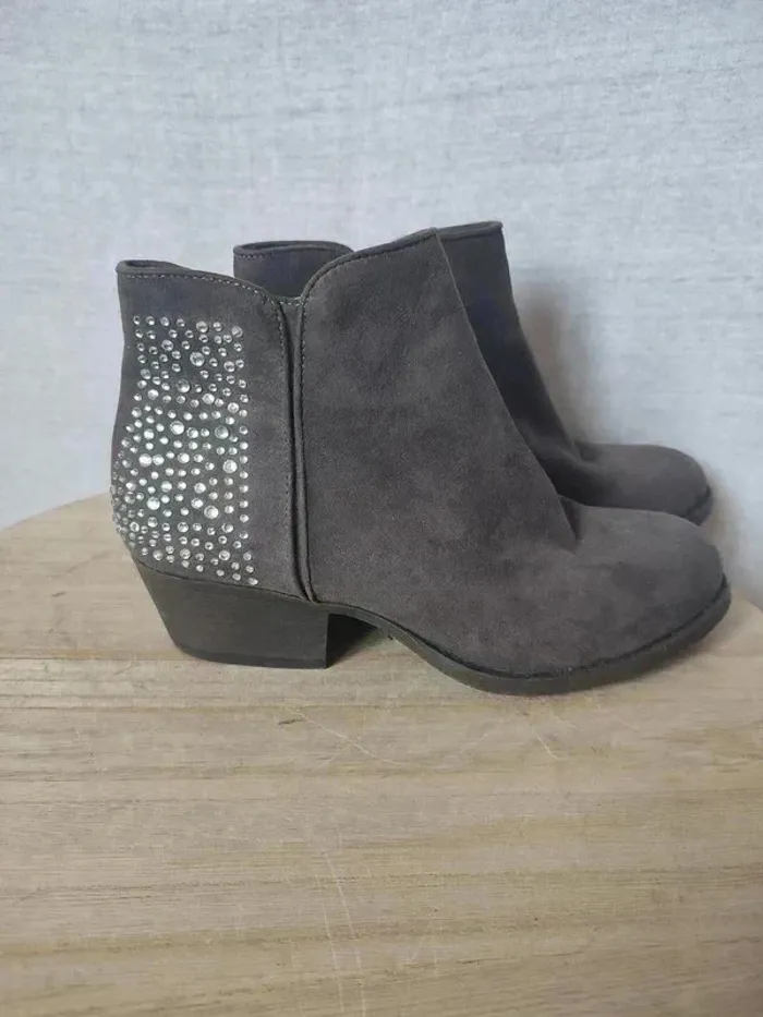 Bottines grises - photo numéro 2