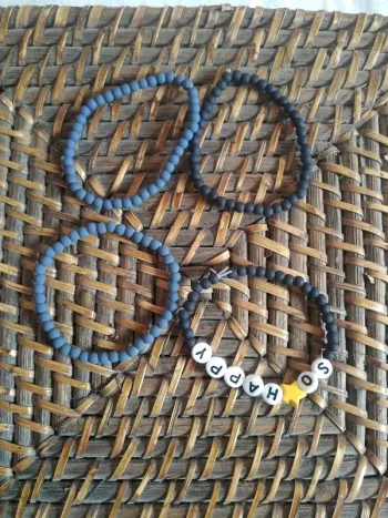 Lot de 4 Bracelets Perle fille