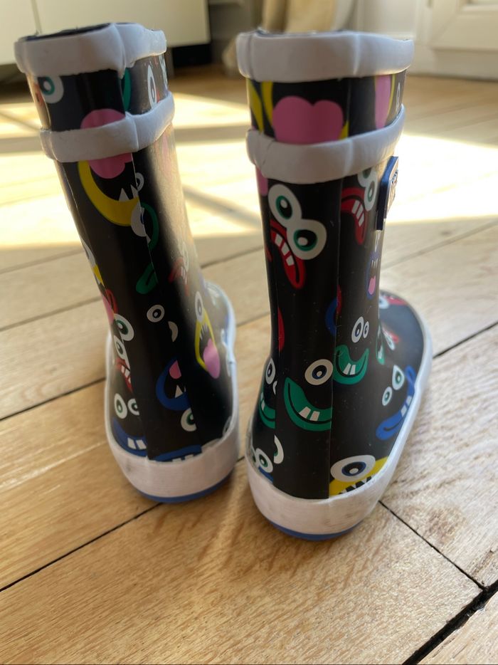 Bottes Aigle avec motif, pointure 23 - photo numéro 3