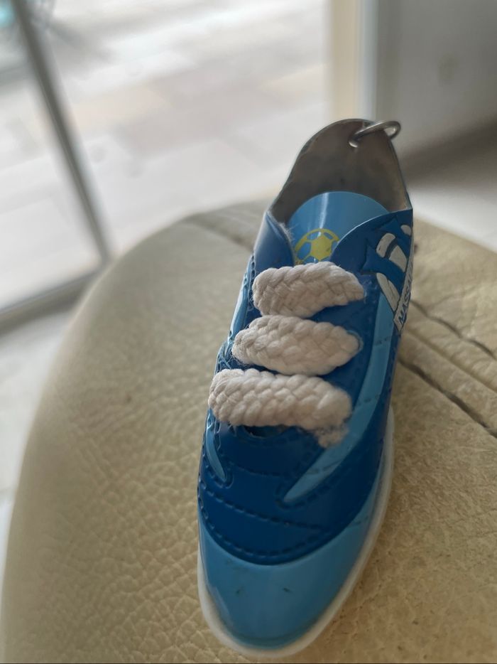 Porte-clé OM, Olympique de Marseille, foot , Massalia 2600, début des années 2000, vintage , collection - photo numéro 8