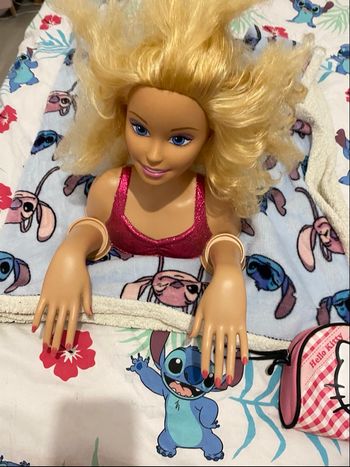 Tête à coiffer barbie