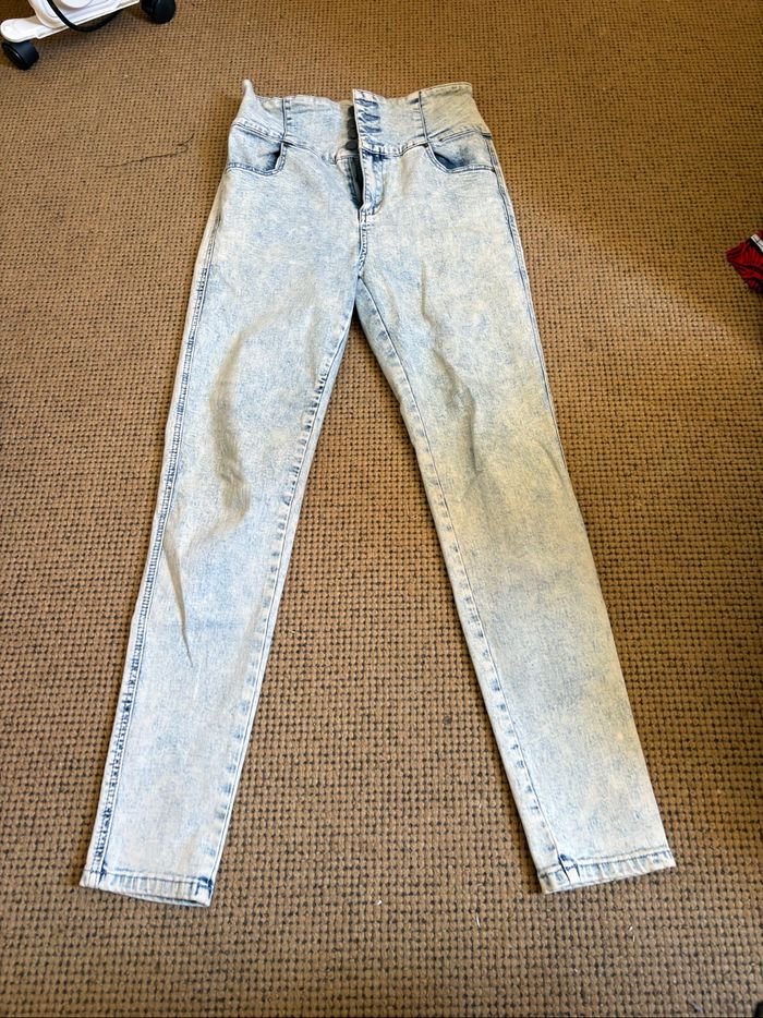 Lot de 6 jeans et  1 pantalon effet cuir - photo numéro 5