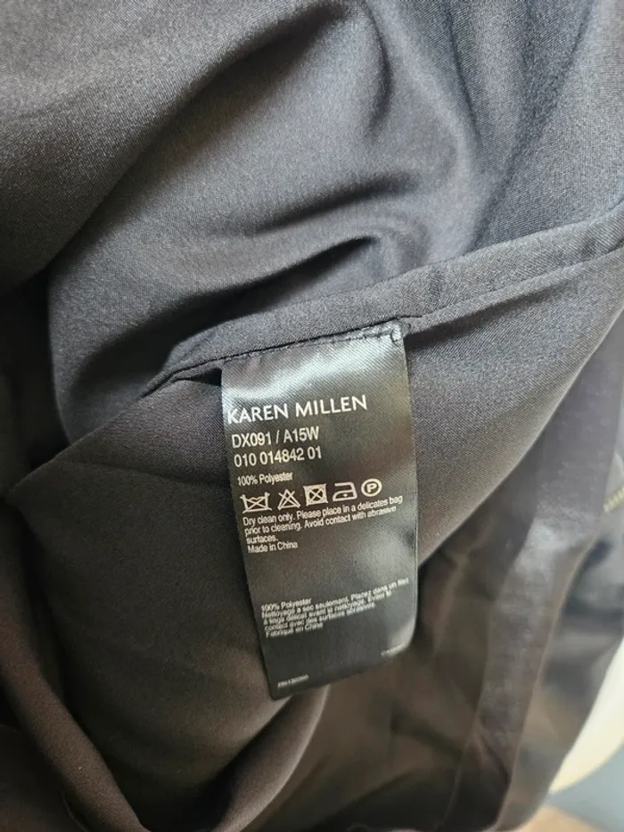 Robe Noir Karen Millen Taille 44 - photo numéro 4