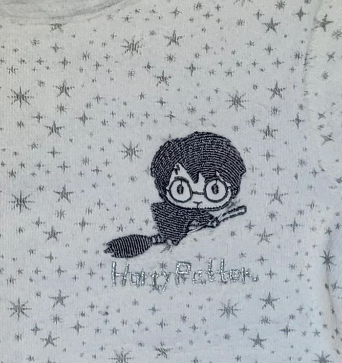 Babygros Harry Potter + bonnet - Taille 12mois - photo numéro 3