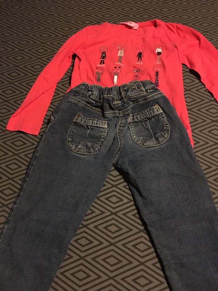 Ensemble tee-shirt et pantalon - photo numéro 2