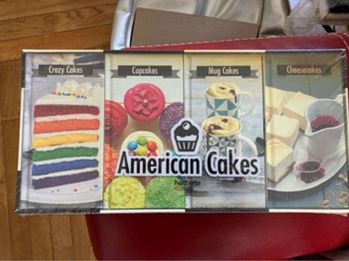 Lot de livres de pâtisserie « Américain cakes »