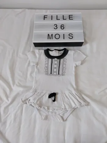 Grenouillère fille 36 mois