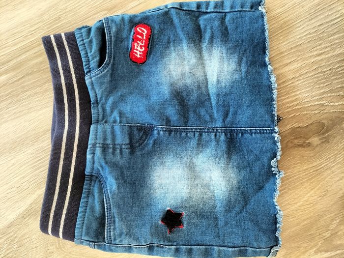 Mini jupe en jean