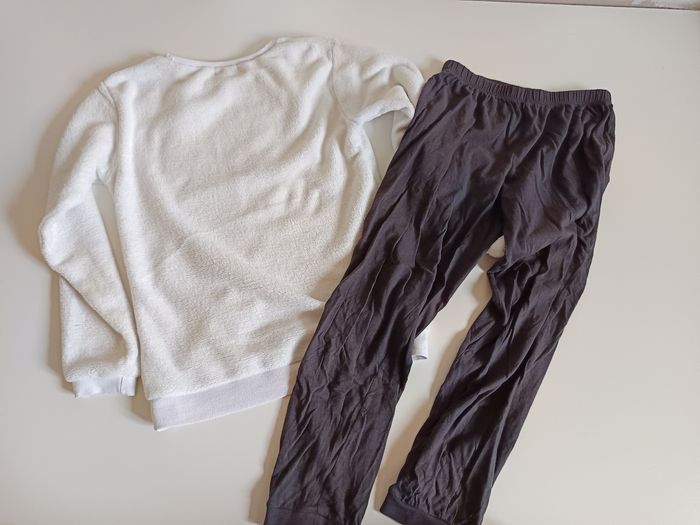 Pyjama 2 pièces Kiabi Petit ours polaire XS - photo numéro 2