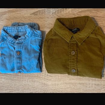 Lot chemises Kiabi 3 mois