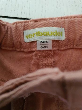 Slim vert baudet 6 ans