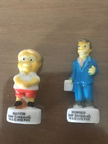 2 fèves Les Simpson 2012