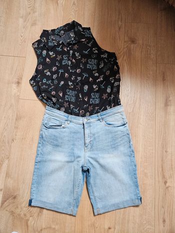 Ensemble short chemisier T.44