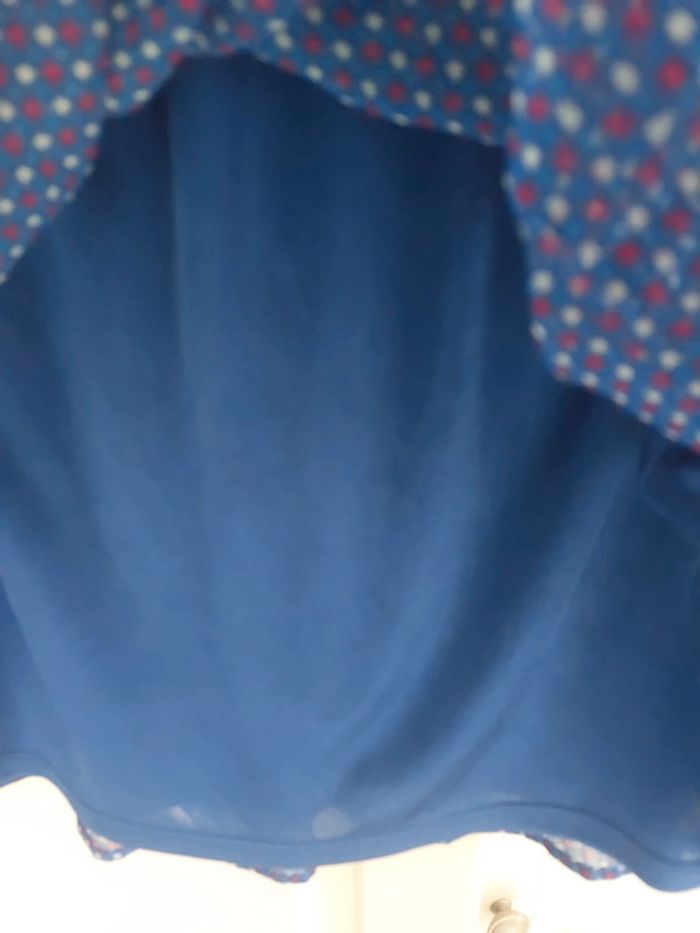 Jolie jupe Bleu électrique Mango - photo numéro 4