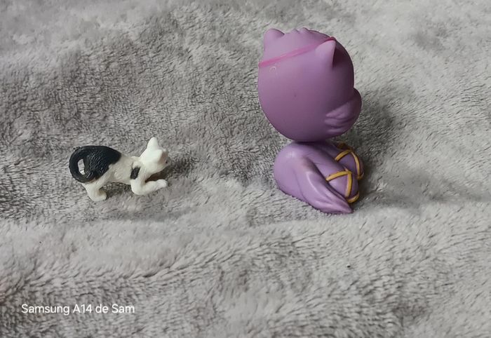 Lot de 2 Figurines Chaton - photo numéro 2