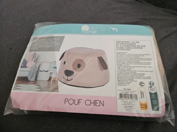 Pouf gonflable