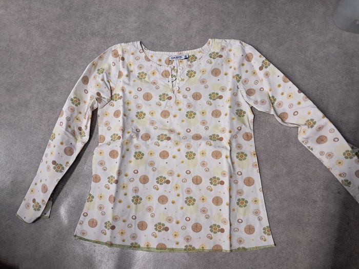 tunique bloue fille 8 ans okaidi