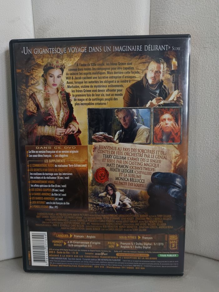 Dvd " Les frères Grimm " - photo numéro 2