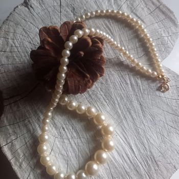 Vintage collier perles