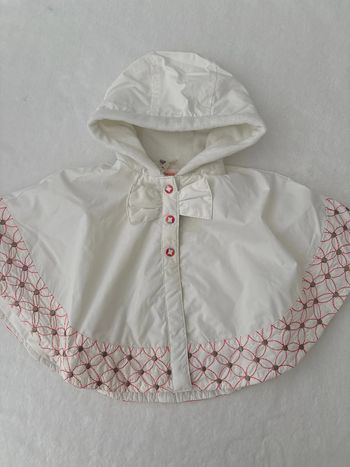 Poncho fille 3 mois