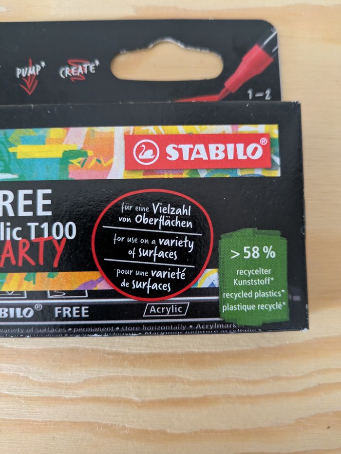 Marqueurs acryliques STABILO  1-2mm - photo numéro 4