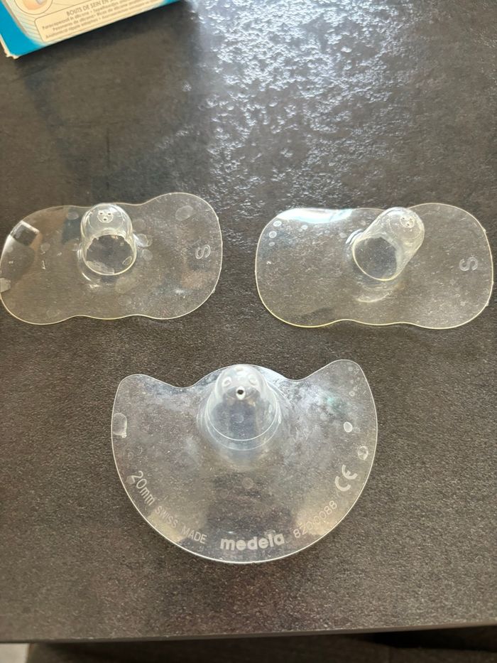 Bouts de sein en silicone maternité - photo numéro 2