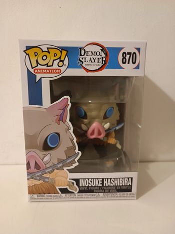 Funko pop : Demon Slayer 870 - inosuke Hashibira